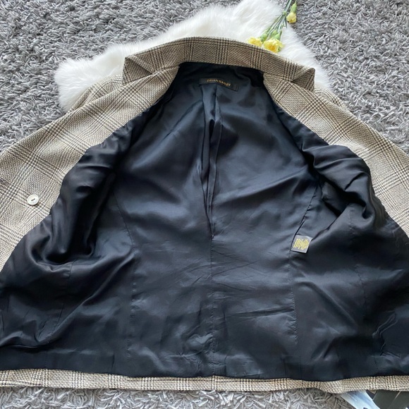 Brian Bailey Plaid Wool Blazer - Picture 5 of 10